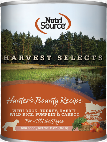 NutriSource Harvest Selects Hunter's Bounty Dog Food
