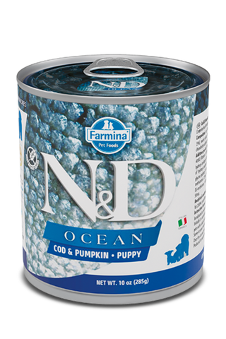 Farmina N&D Ocean Canine Cod & Pumpkin Puppy Mini Wet Dog Food