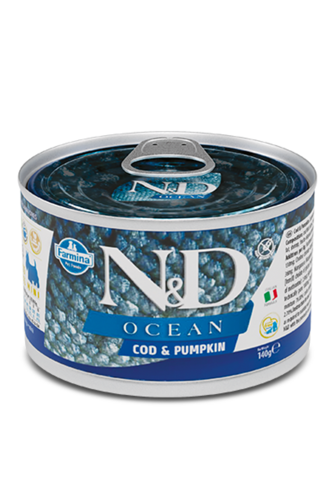 Farmina N&D Ocean canine Cod & Pumpkin Adult Mini Wet Dog Food