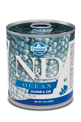 Farmina N&D Ocean Canine Salmon & Cod Wet Dog Food