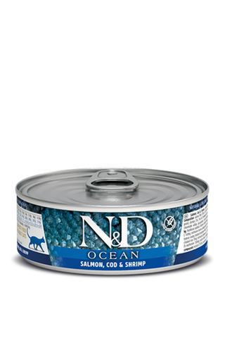 Farmina N&D Ocean Feline Salmon, Cod & Shrimp Stew