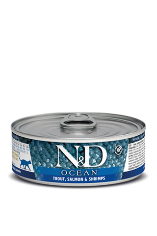 Farmina N&D Ocean Feline Trout, Salmon & Shrimp Stew