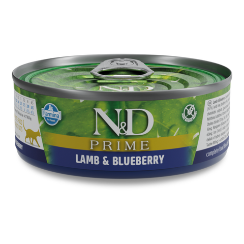Farmina N&D Prime Feline Lamb and Blueberry Wet Cat Food