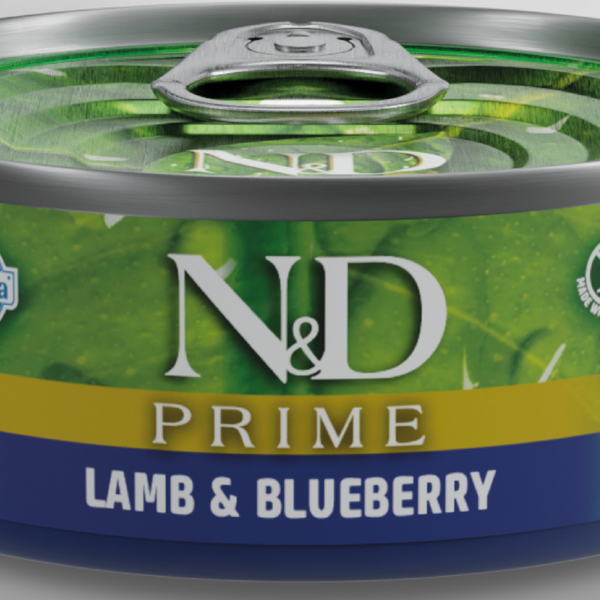 Farmina N&D Prime Feline Lamb and Blueberry Wet Cat Food
