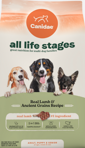 Canidae All Life Stages Dry Dog Food, Real Lamb & Ancient Grains Recipe