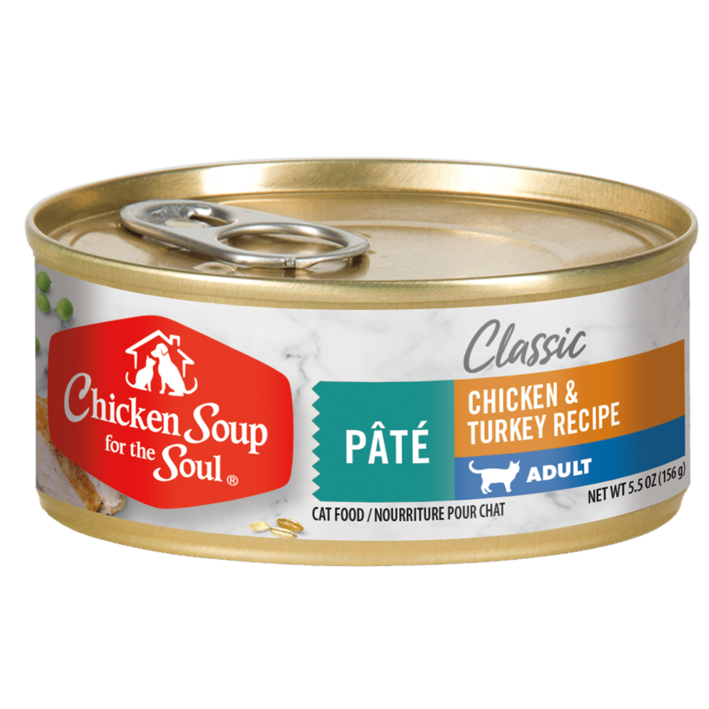 Chicken Soup Adult Cat Chicken & Turkey Pate Can Cat Food