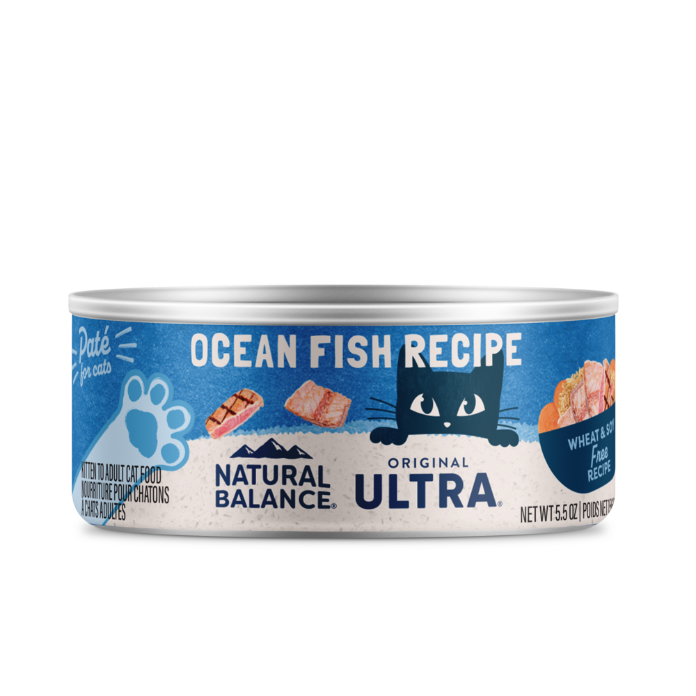 Natural Balance Original Ultra Wet Cat Food, Ocean Fish Recipe