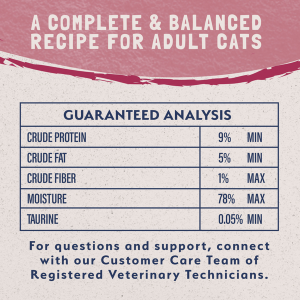 Natural Balance Limited Ingredient Wet Cat Food, Salmon & Green Pea Pate Recipe