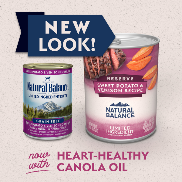 Natural Balance Limited Ingredient Reserve Wet Dog Food, Sweet Potato & Venison Recipe