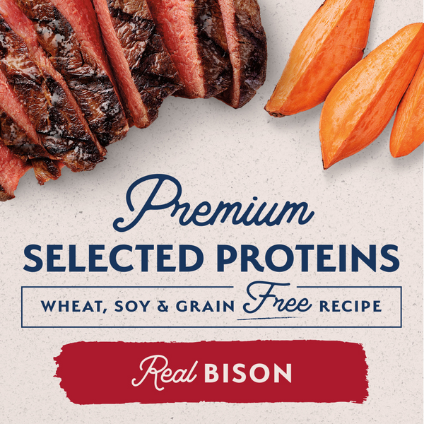 Natural Balance Limited Ingredient Reserve Grain Free Dry Dog Food, Sweet Potato & Bison Recipe