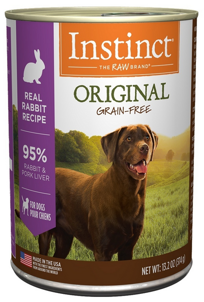 Instinct Grain-Free Rabbit Formula Canned Dog Food