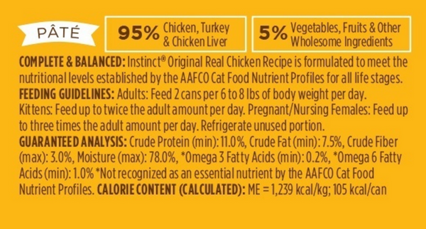 Instinct Grain Free Chicken Wet Cat Food