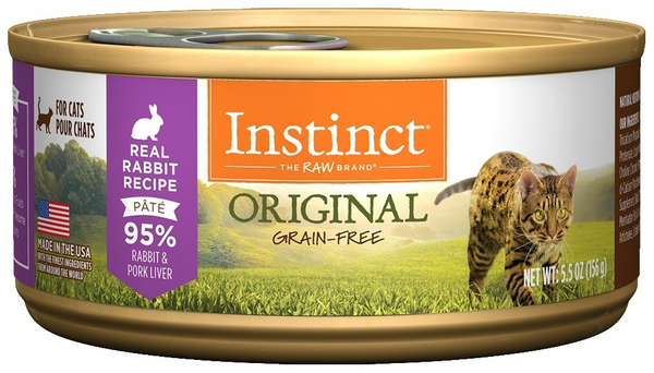 Instinct Grain Free Original Rabbit Wet Cat Food