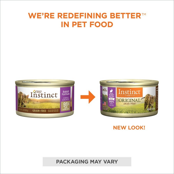 Instinct Grain Free Original Rabbit Wet Cat Food