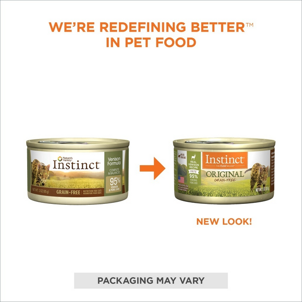 Instinct Grain-Free Venison Wet Cat Food