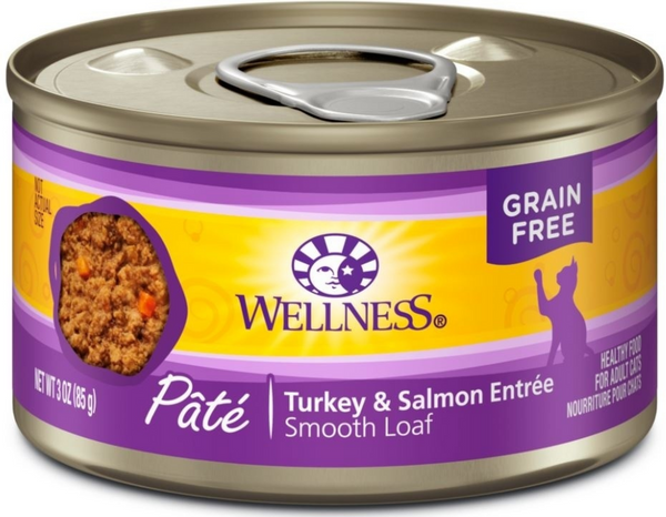 Wellness Complete Health Pate Turkey and Salmon Wet Cat Food