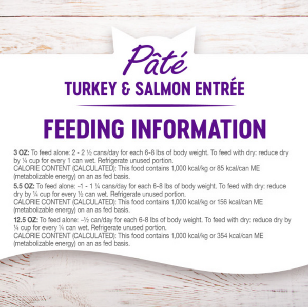 Wellness Complete Health Pate Turkey and Salmon Wet Cat Food