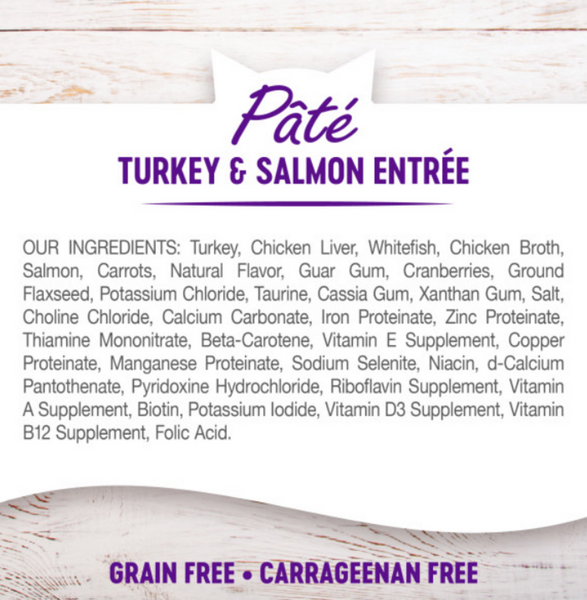 Wellness Complete Health Pate Turkey and Salmon Wet Cat Food
