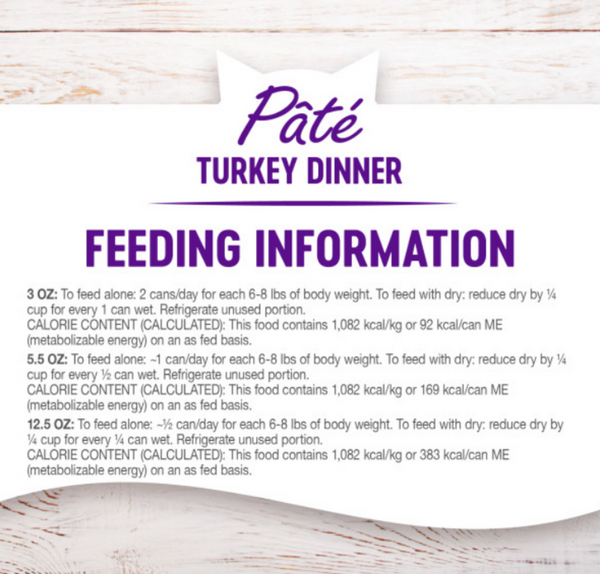 Wellness Complete Health Pate Turkey Dinner Wet Cat Food