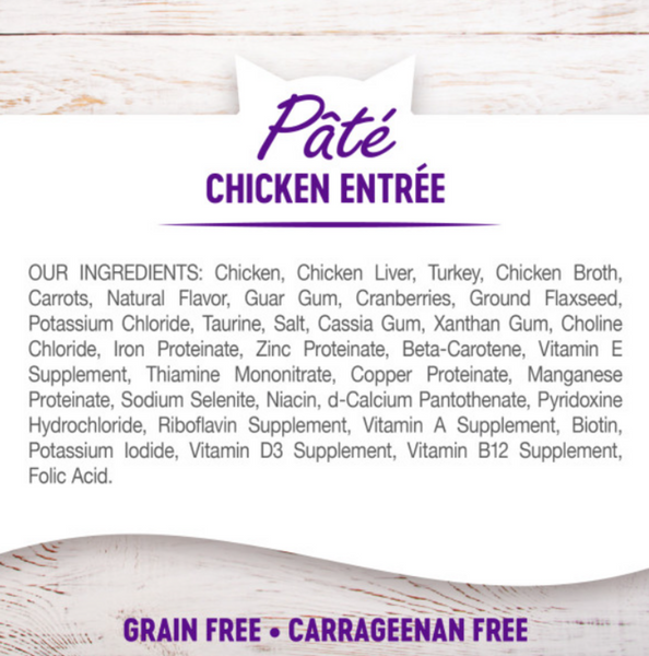 Wellness Complete Health Pate Chicken Entree Wet Cat Food