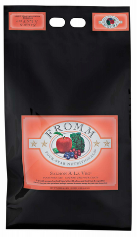 Fromm Four Star Salmon A La Veg Recipe Dry Cat Food