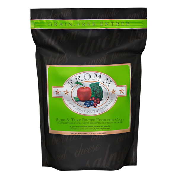 Fromm Four Star Surf & Turf Grain Free Recipe Dry Cat Food