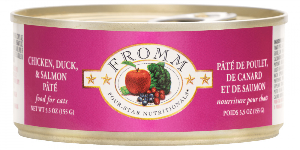 Fromm Four Star Chicken, Duck & Salmon Pate Cat Food