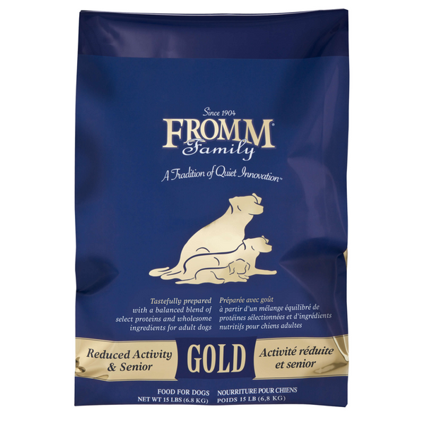 Fromm Gold Reduced Activity & Senior Formula Dry Dog Food