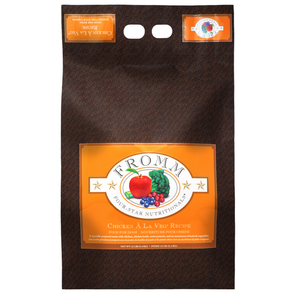 Fromm Four Star Chicken A La Veg Recipe Dry Dog Food