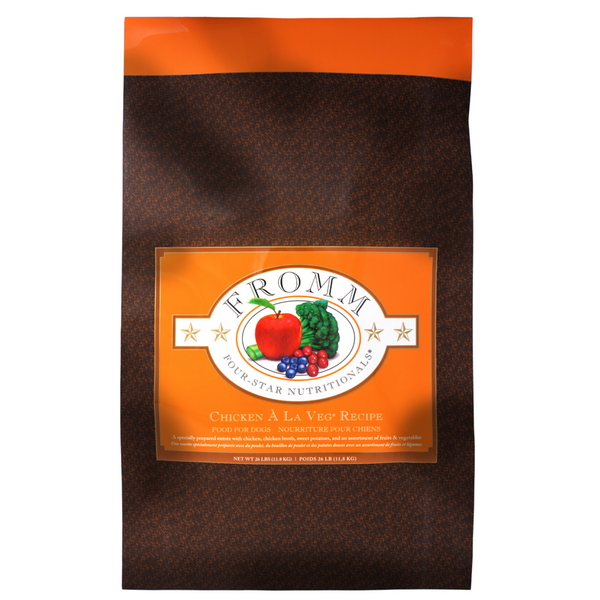 Fromm Four Star Chicken A La Veg Recipe Dry Dog Food