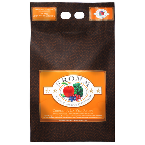 Fromm Four Star Chicken A La Veg Recipe Dry Dog Food