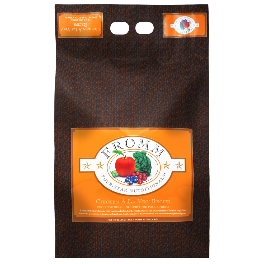 Fromm Four Star Chicken A La Veg Recipe Dry Dog Food