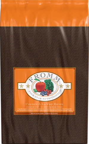 Fromm Four Star Chicken A La Veg Recipe Dry Dog Food