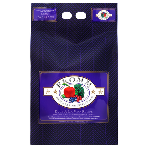 Fromm Four Star Duck A La Veg Recipe Dry Dog Food