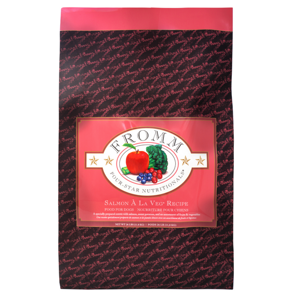 Fromm Four Star Salmon A La Veg Recipe Dry Dog Food