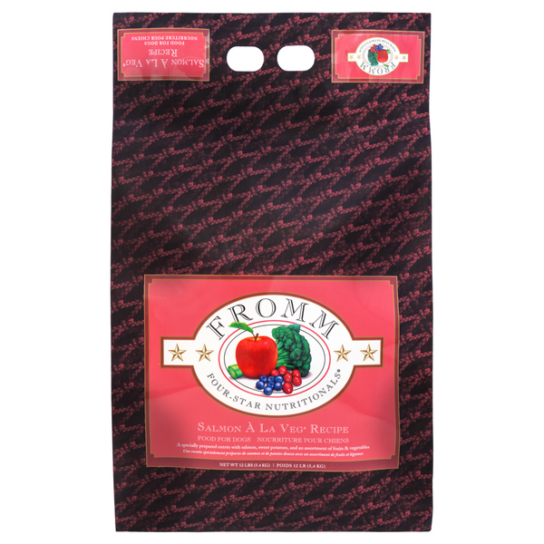 Fromm Four Star Salmon A La Veg Recipe Dry Dog Food