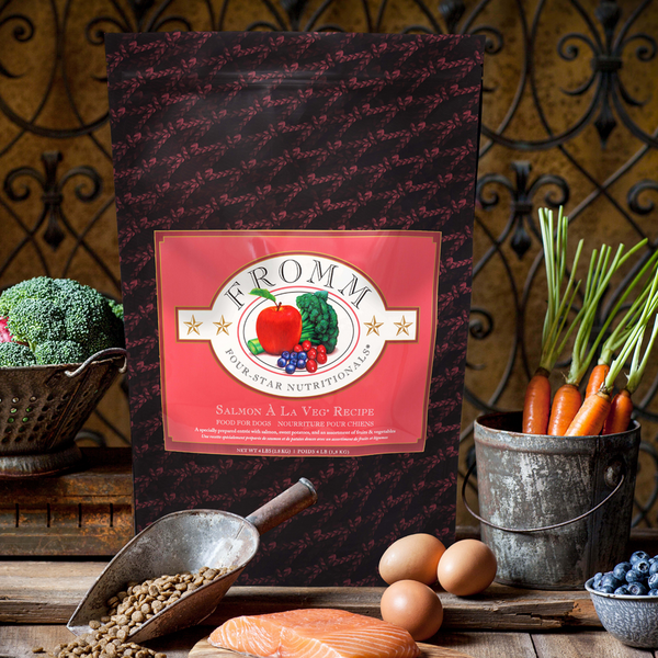 Fromm Four Star Salmon A La Veg Recipe Dry Dog Food