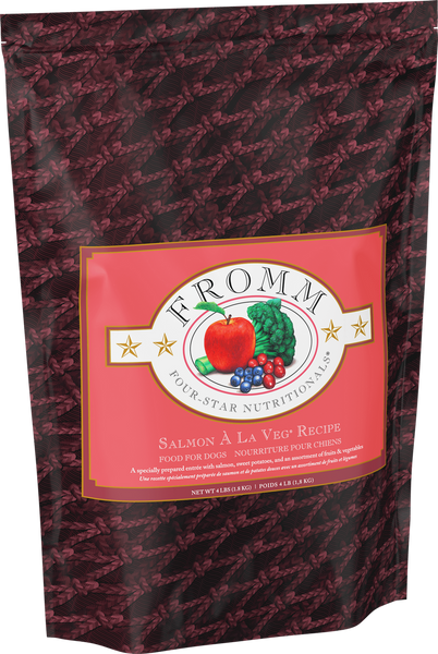 Fromm Four Star Salmon A La Veg Recipe Dry Dog Food