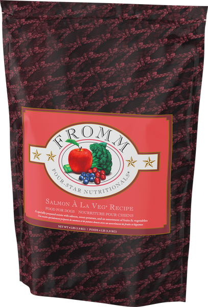 Fromm Four Star Salmon A La Veg Recipe Dry Dog Food