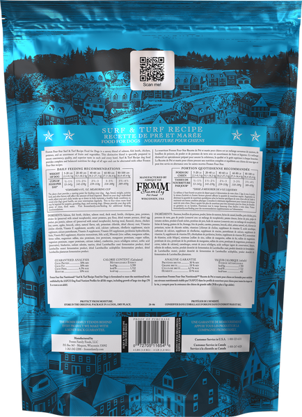 Fromm Four Star Grain Free Surf & Turf Dog Food