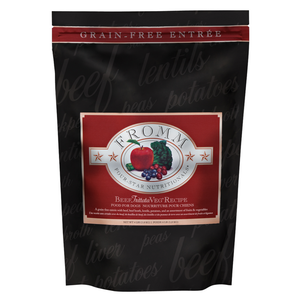 Fromm Four Star Beef Frittata Veg Recipe Dry Dog Food