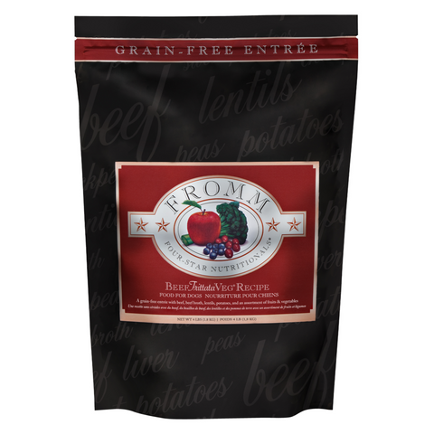 Fromm Four Star Beef Frittata Veg Recipe Dry Dog Food