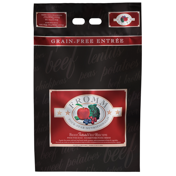 Fromm Four Star Beef Frittata Veg Recipe Dry Dog Food