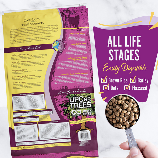 Earthborn Holistic Feline Vantage Natural Cat Food