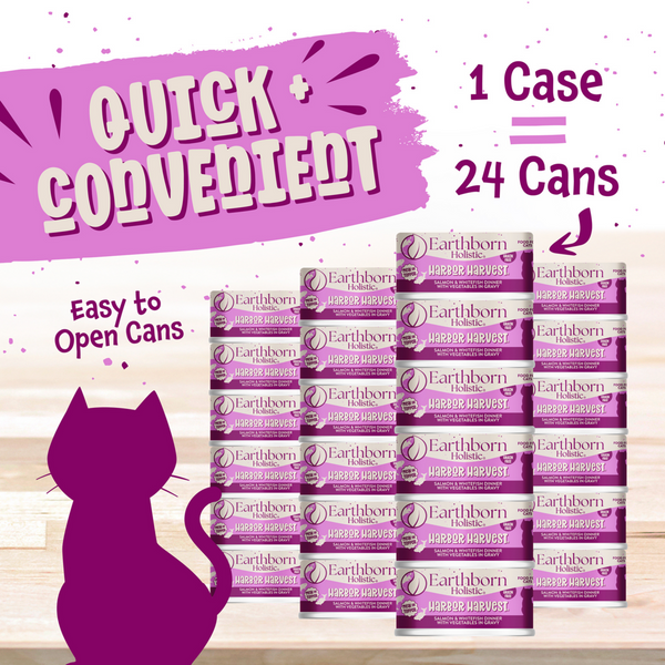 Earthborn Holistic Harbor Harvest Grain Free Canned Cat Food