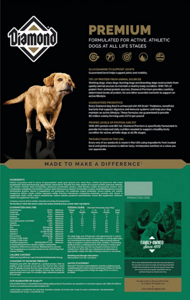 Diamond Premium Adult Dry Dog Food