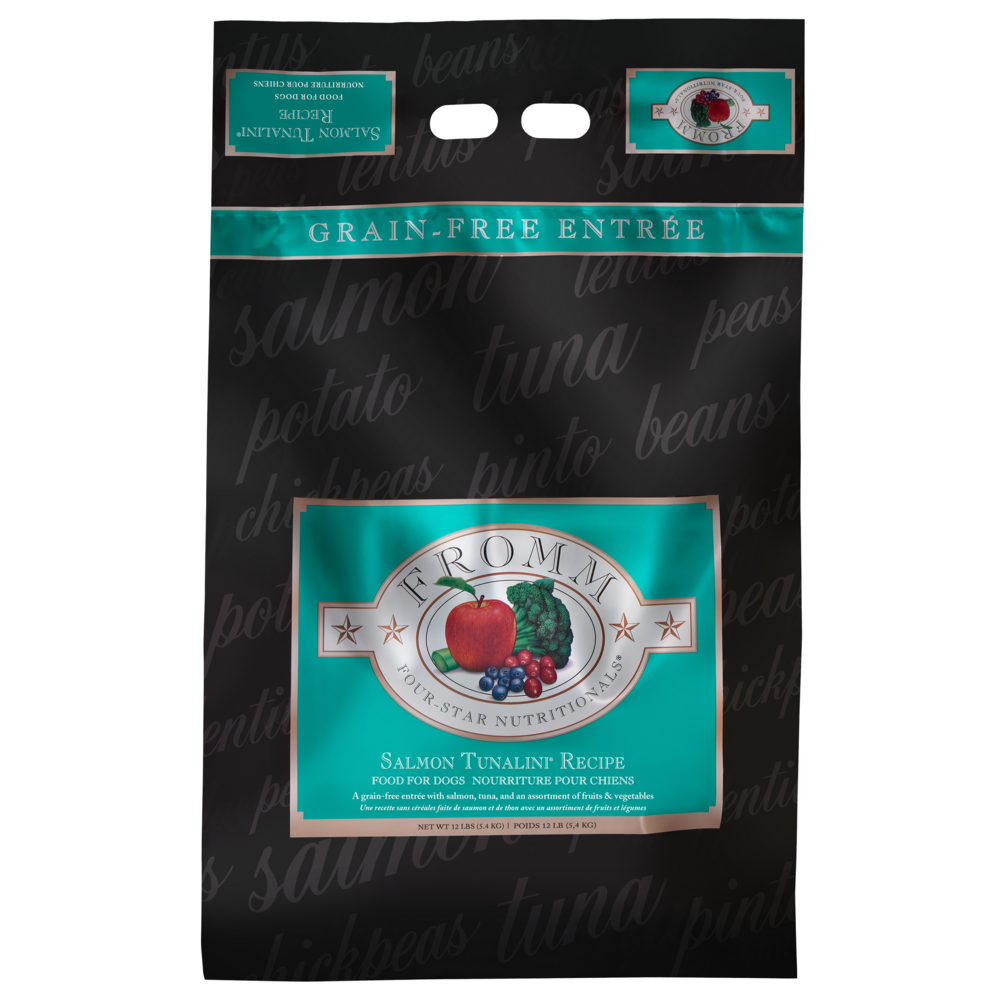 Fromm Four Star Grain Free Salmon Tunalini Dog Food