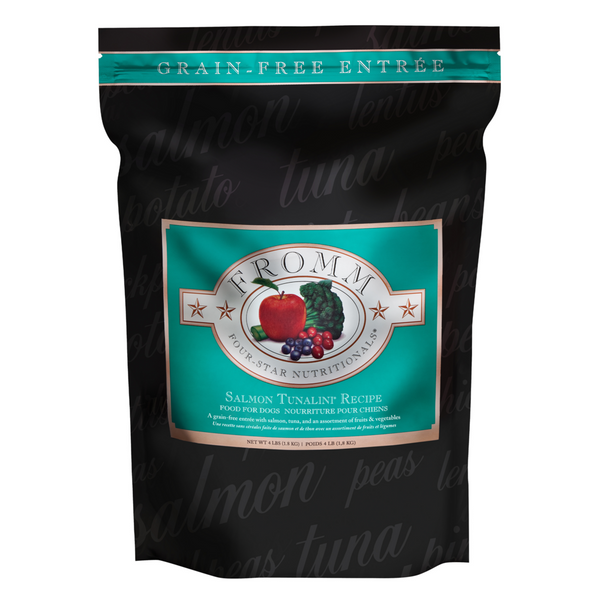 Fromm Four Star Grain Free Salmon Tunalini Dog Food