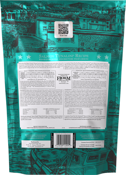Fromm Four Star Grain Free Salmon Tunalini Dog Food