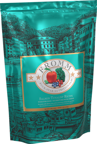 Fromm Four Star Grain Free Salmon Tunalini Dog Food